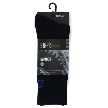 Stapp techno bamboo sok 28400 marine | 4990 marine blauw | maat 35 - 8719534312429