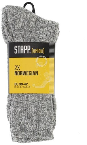 Chargez l'image dans la visionneuse de la galerie, Stapp yellow norwegian 2-pack sokken 4405 | 600 noors | maat 46 - 38.134.003.02
