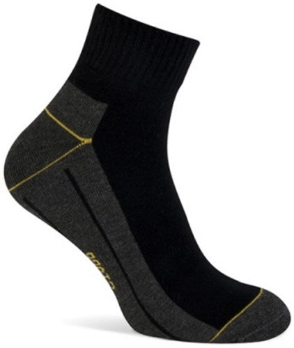 Cargue la imagen en el visor de la galería, Stapp yellow quarter 2-pack sokken 4435 | 699 zwart | maat 46 - 38.134.046.43
