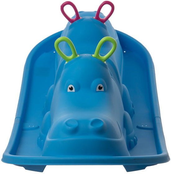 Load image into Gallery viewer, Starplay Hippo Schommelwip voor 1 tot 3 Kinderen 103 cm Blauw
