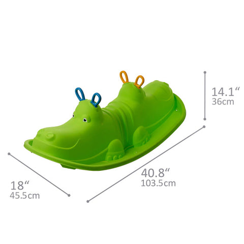 Hippo Rolwip voor 1 tot 3 Kinderen 103 cm Roze