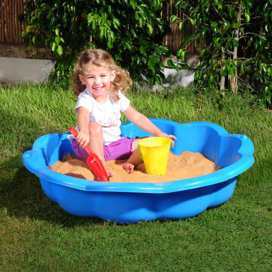 Load image into Gallery viewer, Starplay Sunflower Zandbak Waterbak 94 cm Blauw
