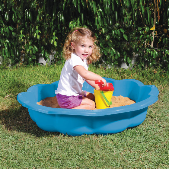 Load image into Gallery viewer, Starplay Sunflower Zandbak Waterbak 94 cm Blauw
