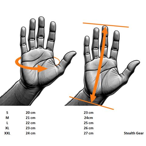 Load image into Gallery viewer, Stealth gear handschoenen maat l

