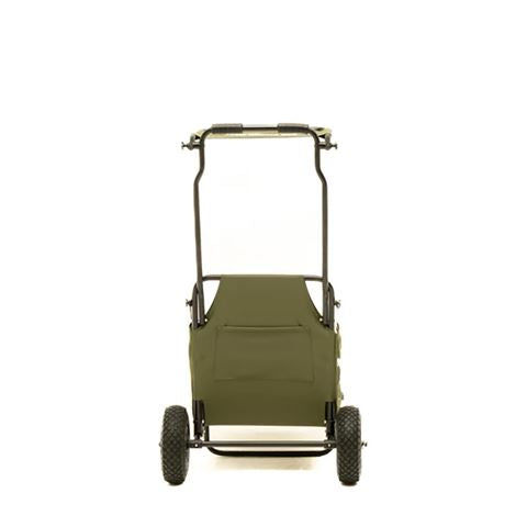 Load image into Gallery viewer, Stealth gear transport trolley m2 bosgroen met zonnedak
