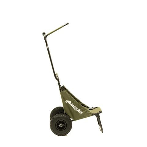 Load image into Gallery viewer, Stealth gear transport trolley m2 bosgroen met zonnedak
