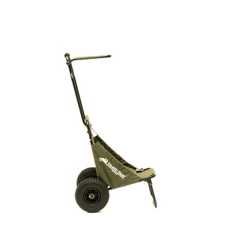 Load image into Gallery viewer, Stealth gear transport trolley m2 bosgroen met zonnedak
