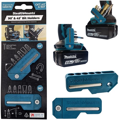 Afbeelding laden in galerijviewer, Makita stealth mount 4590 bithouder voor (2-pack)
