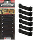 Stealthmounts bankriem | zwart | 6 stuks - bb-pl-blk-6
