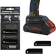 Stealthmounts bithouder voor bosch 18v | 2 stuks | zwart - bh-bo-blk-2