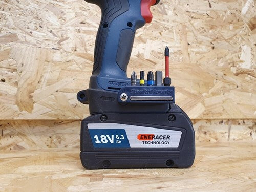Afbeelding laden in galerijviewer, Stealthmounts bithouder voor bosch 18v | blauw | 2 stuks - bh-bo-blu-2
