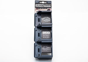 Stealthmounts bm-bo18-blu-6 accuhouder voor bosch 18v pro | blauw | 6-pack - bm-bo18-blu-6