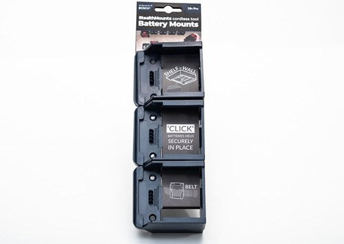 Afbeelding laden in galerijviewer, Stealthmounts bm-bo18-blu-6 accuhouder voor bosch 18v pro | blauw | 6-pack - bm-bo18-blu-6
