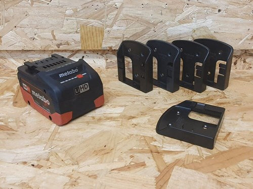 Afbeelding laden in galerijviewer, Stealthmounts bm-cas18-blk-6 accuhouder voor cas accu's | zwart | 6-pack - bm-cas18-blk-6
