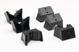 Stealthmounts bm-mw12-blk-6-blk accuhouder voor milwaukee m12 | zwart | 6-pack - bm-mw12-blk-6-blk