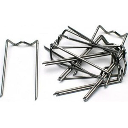 Hbx natural living steekkrammen metaal 10x30mm zakje a 50 stuks