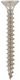 Steelies ultimate basic spaanplaatschroef 5,0x 25 vk t25 rvs a2 | 200 stuks - c2600500251