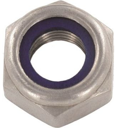 Steelies ultimate borgmoer nyloc din 985-8 m10 verzinkt | 100 stuks - 95111000001