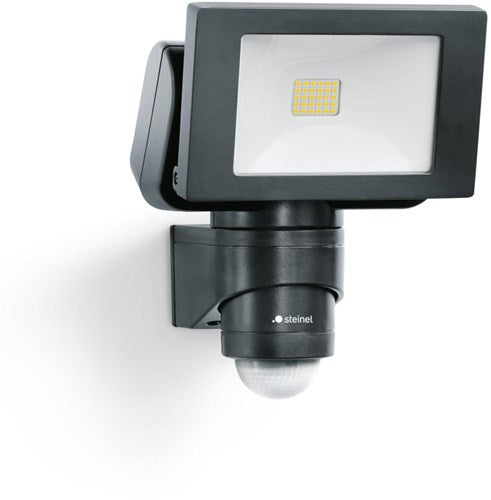 Steinel sensor-led-buitenspot ls 150 s zwart met bewegingsmelder - 052546