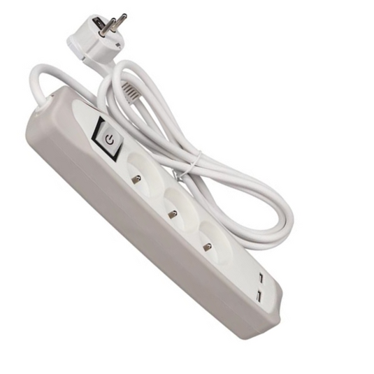 Stekkerdoos penaarde - 2 x usb a
