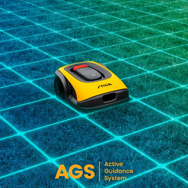 Stiga a 500 robotmaaier | draadloos met ags | 500 m² | 18 cm | 1x 2 ah accu en laadstation 2 a - 2r7101128 st1