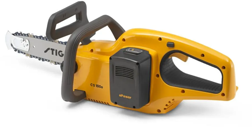 Afbeelding laden in galerijviewer, Stiga cs 100e | accu kettingzaag | 1 serie | 0,7 kw | inductie | 25 cm | 15 m sec | exclusief accu en lader - 271400001 st1
