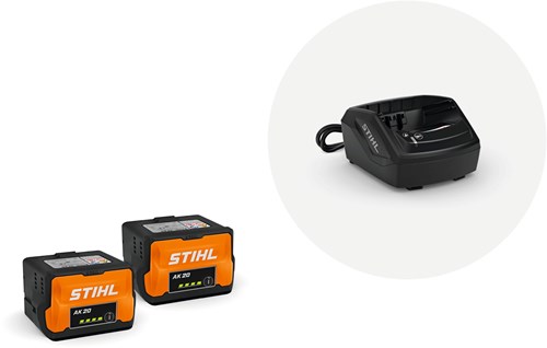 Stihl ak 20 accumulator starter set plus - 45200075903