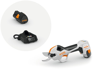 Stihl asa 20 accu-snoeischaar | as systeem | set met al 1 lader en 1x 2.0ah as 2 accu - va050116210