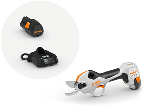 Load image into Gallery viewer, Stihl asa 20 accu-snoeischaar | as systeem | set met al 1 lader en as 2 accu - va050116210
