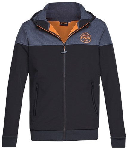 Load image into Gallery viewer, Stihl accessoires stihl softshell jas xl logo-circle zwart - 4209100160
