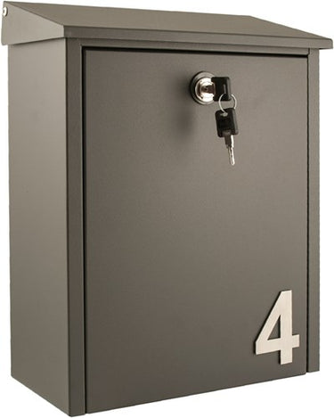 Stoer! huiscijfer forte 75mm zelf nr.1 inox - 57750001