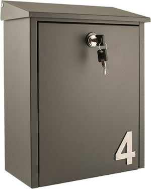 Stoer! huiscijfer forte 75mm zelf nr.2 inox - 57750002