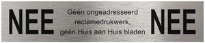 Stoer! ja nee plaatje rvs zwart - 45005510