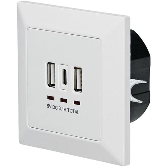 Stopcontact met usb