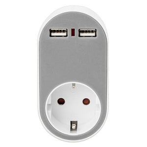 Usb a stopcontact