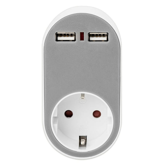 Usb a stopcontact