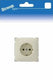 Stroomlijn inbouw stopcontact ra peha enkel creme - 6602014