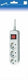 Stroomlijn tcd ra 4-voudig 1,5 meter snoer wit 6672565