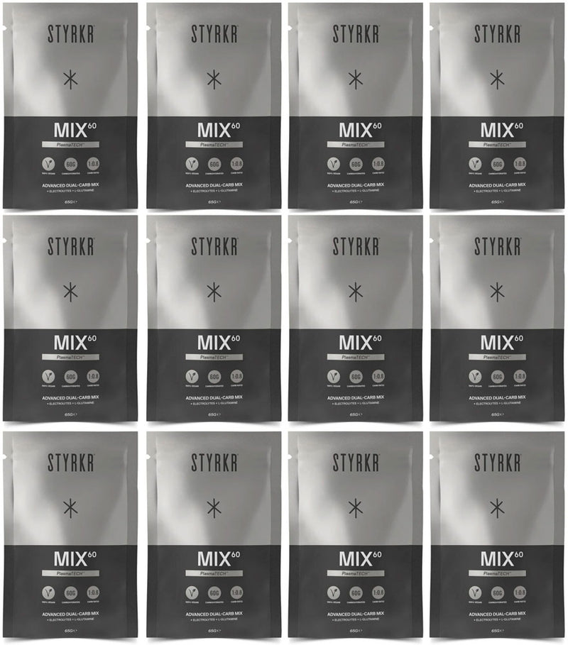 Load image into Gallery viewer, Styrkr mix60 dual-carb energy drink 12er box
