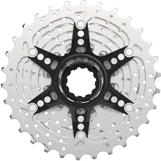 Sunrace cassette csrz800 12v 11-36t zilver rood