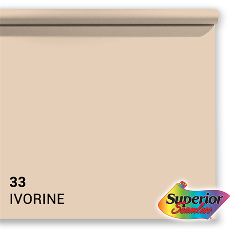 Load image into Gallery viewer, Superior achtergrondpapier 33 ivorine 1,35 x 11m
