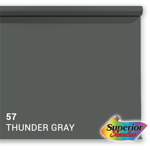 Load image into Gallery viewer, Superior achtergrondpapier 57 thunder grey 1,35 x 11m
