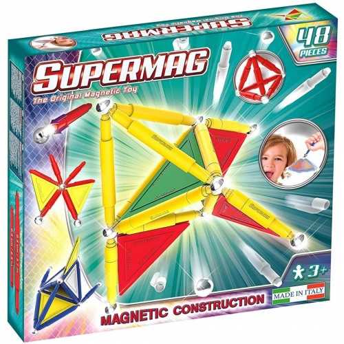 Selecta supermag - primary 48 delige magnetenset