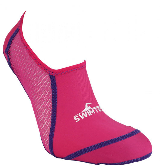 Load image into Gallery viewer, Swimtech Zwemsokken junior polyester roze maat 28 31
