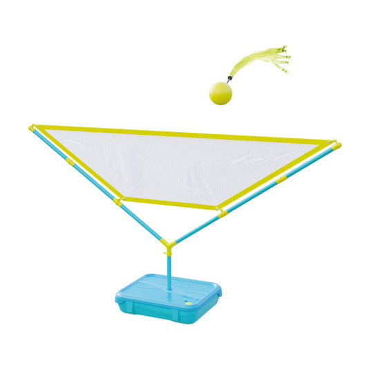 Swingball 5-in-1 Multiplay Speelset met All Surface Basis Blauw Geel