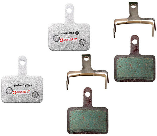 Swissstop 15 e shimano trp tektro quad pair fair e-bike disc brake pads