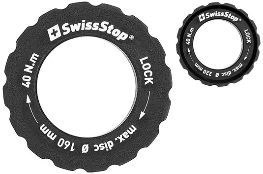Swissstop max lockring for disc rotor | 220mm