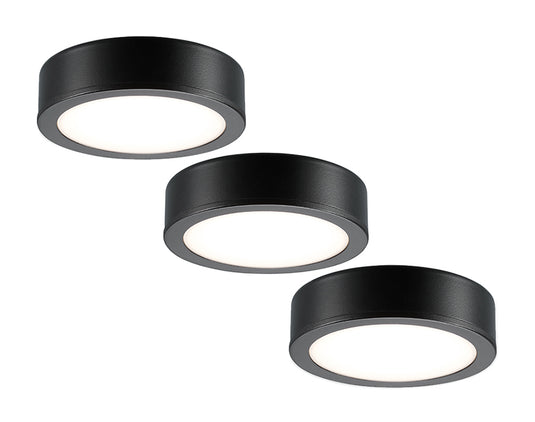 Sylvania keukenspot led - set van 3 - 270 lm - ip20 - zwart