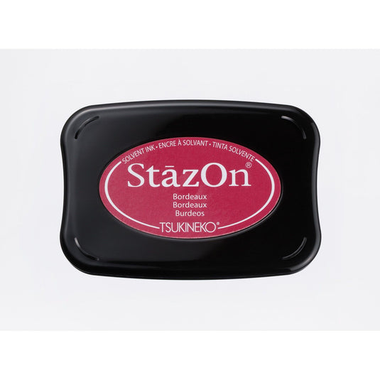 Tsukineko • stazon stempelkussen bordeaux