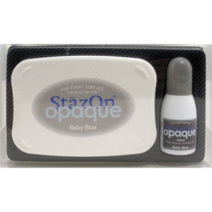 Tsukineko • stazon opaque ink pad baby blue